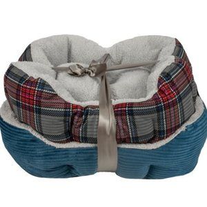 Vibrant Life Cuddler Bundle Plaid & Blue